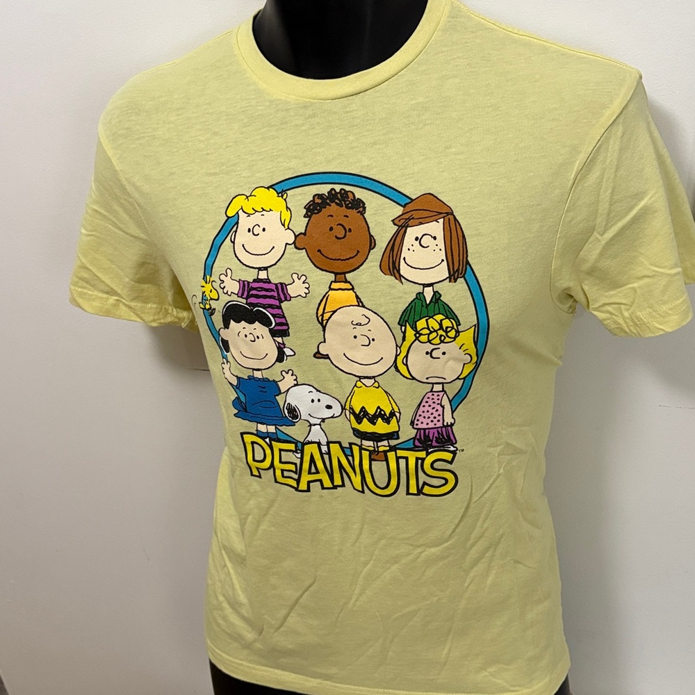 Peanuts Yellow Short Sleeve Tee